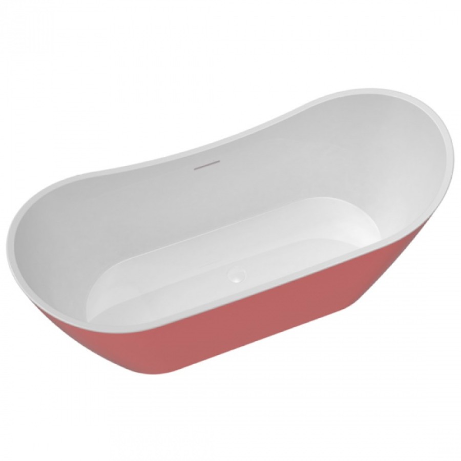 Ванна отдельностоящая акриловая Delice Provanse DLR440102P, 170 х 80 см, розовый матовый