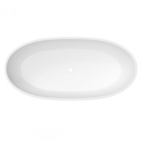 Ванна отдельностоящая акриловая Delice Rondo DLR440104P, 170 х 76 см, покрытие антигрязь, без ручек, розовый матовый