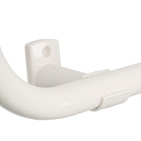 Полотенцесушитель электрический Domoterm E-образный DMT 104-25 40 х 60 EK R, белый