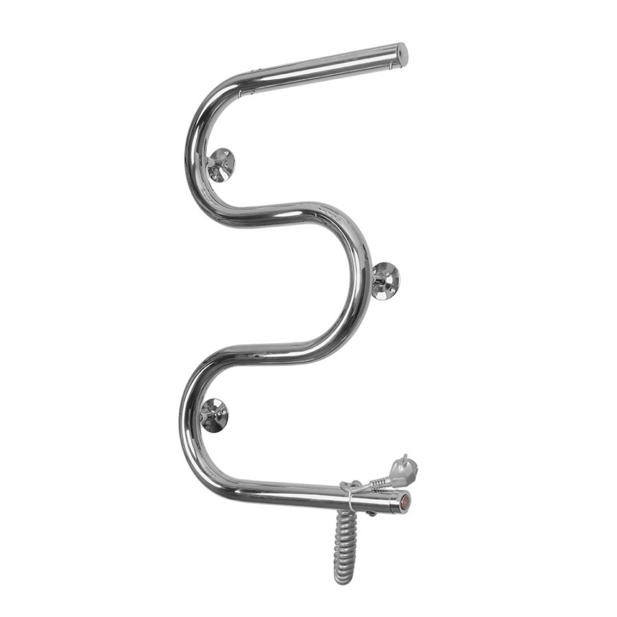 Полотенцесушитель электрический Domoterm M-образный DMT 107-32 60 х 40 EK L/R, хром