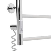 Полотенцесушитель электрический Domoterm Классик DMT 109-4 50 х 50 EK L/R, хром