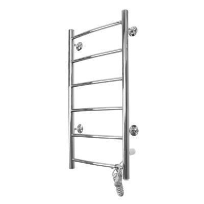 Полотенцесушитель электрический Domoterm Классик DMT 109-6 40 х 81 EK L/R, хром