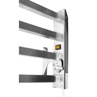 Полотенцесушитель электрический Domoterm Полка DMT 73 25 х 83 EK L/R, хром
