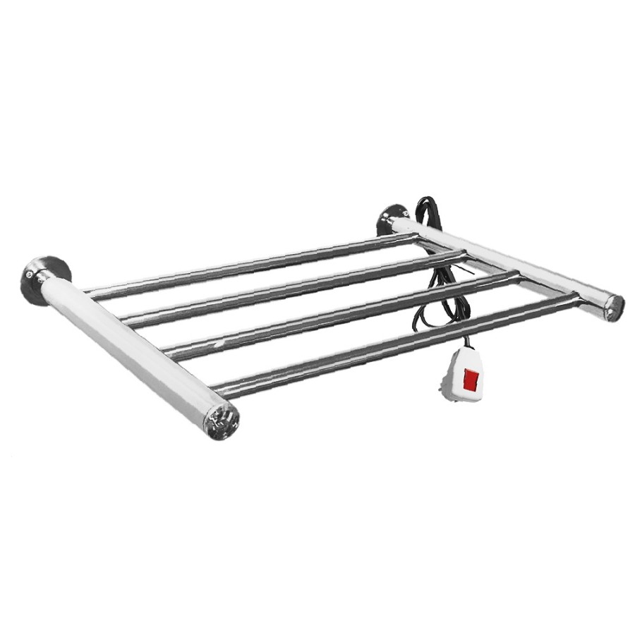 Полотенцесушитель электрический Domoterm Полка DMT-T4 38 х 53 EK L/R, хром