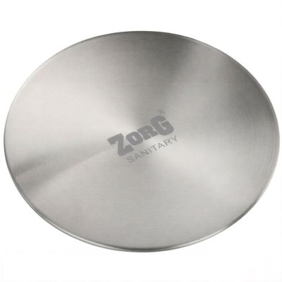Накладка на слив для кухонной мойки Zorg Lux DN INOX, цвет нержавеющая сталь