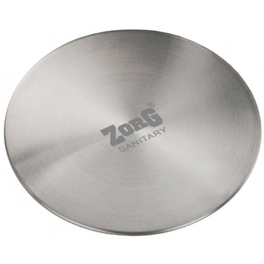 Накладка на слив для кухонной мойки Zorg Lux DN INOX, цвет нержавеющая сталь