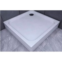 Душевой поддон Aquatek 100 x 100 х 15 см, акриловый, квадрат, с ножками и с фронтальным экраном, DPA-0000003