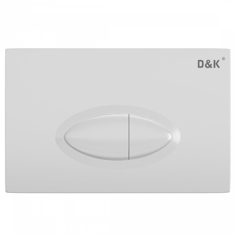 Комплект D&K Venice DS1021608, инсталляция DI8055119 с безободковым унитазом DT1026016 белый, сиденье микролифт, клавиша смыва белая DB1399016