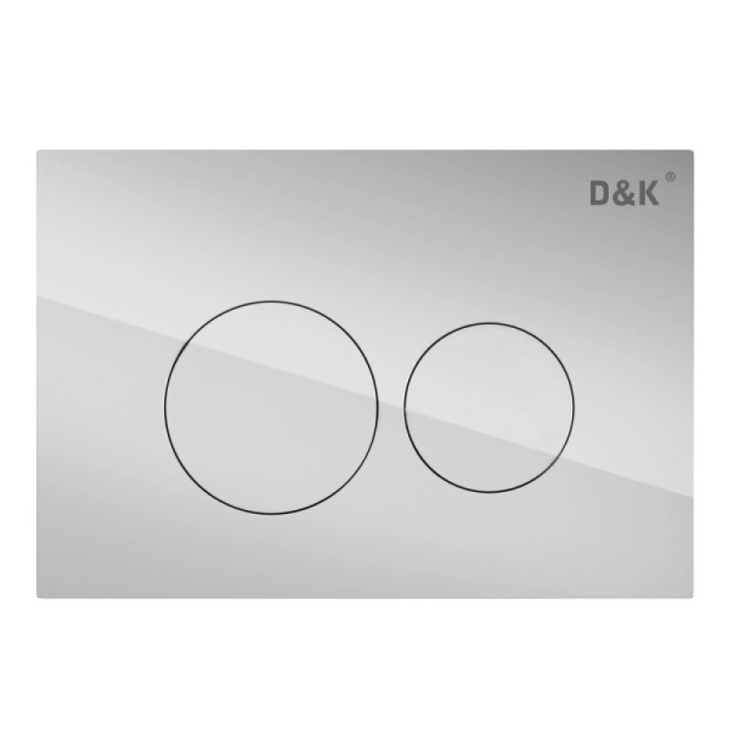 Комплект D&K Venice DS1021615, инсталляция DI8050127 с безободковым унитазом DT1026016 белый, сиденье микролифт, клавиша смыва хром DB1529001.2