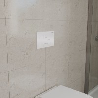Инсталляция D&K с безободковым унитазом Berlin DS1431602, сиденье микролифт, клавиша белая, цвет белый