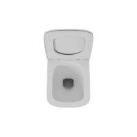 Комплект D&K Berlin DS1431610, инсталляция DI8055119 с безободковым унитазом DT1436016 белый, сиденье микролифт, клавиша смыва черная матовая DB1399025
