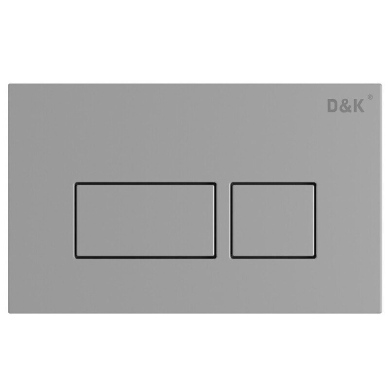 Комплект D&K Berlin DS1431625, инсталляция DI8055119 с безободковым унитазом DT1436516 белый, смыв торнадо, сиденье микролифт, клавиша смыва хром DB1439001
