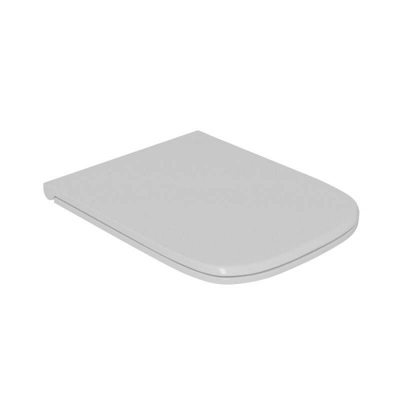 Инсталляция D&K с безободковым унитазом Quadro DS1511606, сиденье микролифт, клавиша хром, цвет белый