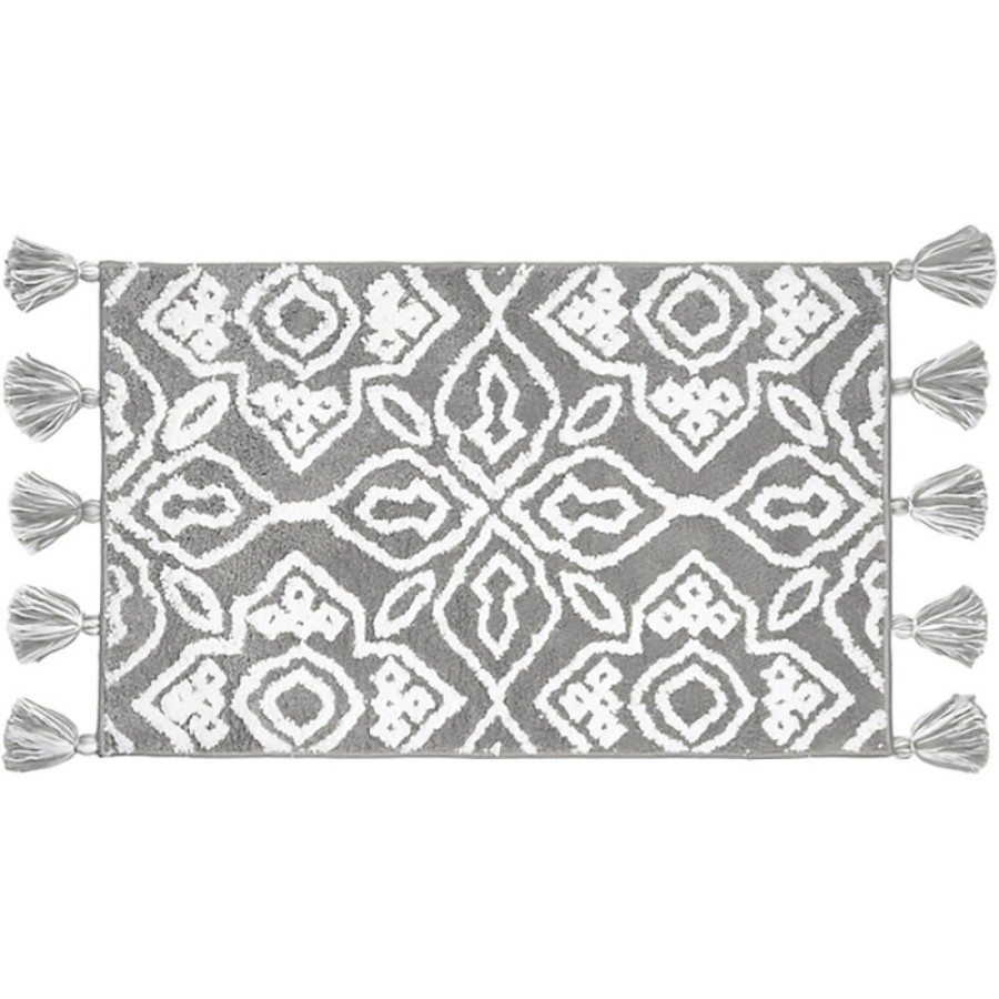 Коврик для ванной комнаты Iddis Decor DT01P58i12, 80 x 50 см, микрофибра, серый