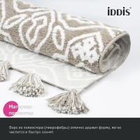 Коврик для ванной комнаты Iddis Decor DT02P58i12, 80 x 50 см, микрофибра, бежевый