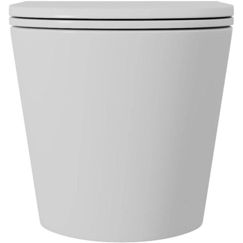 Унитаз подвесной D&K Venice DT1026016, безободковый, с сиденьем микролифт, цвет белый