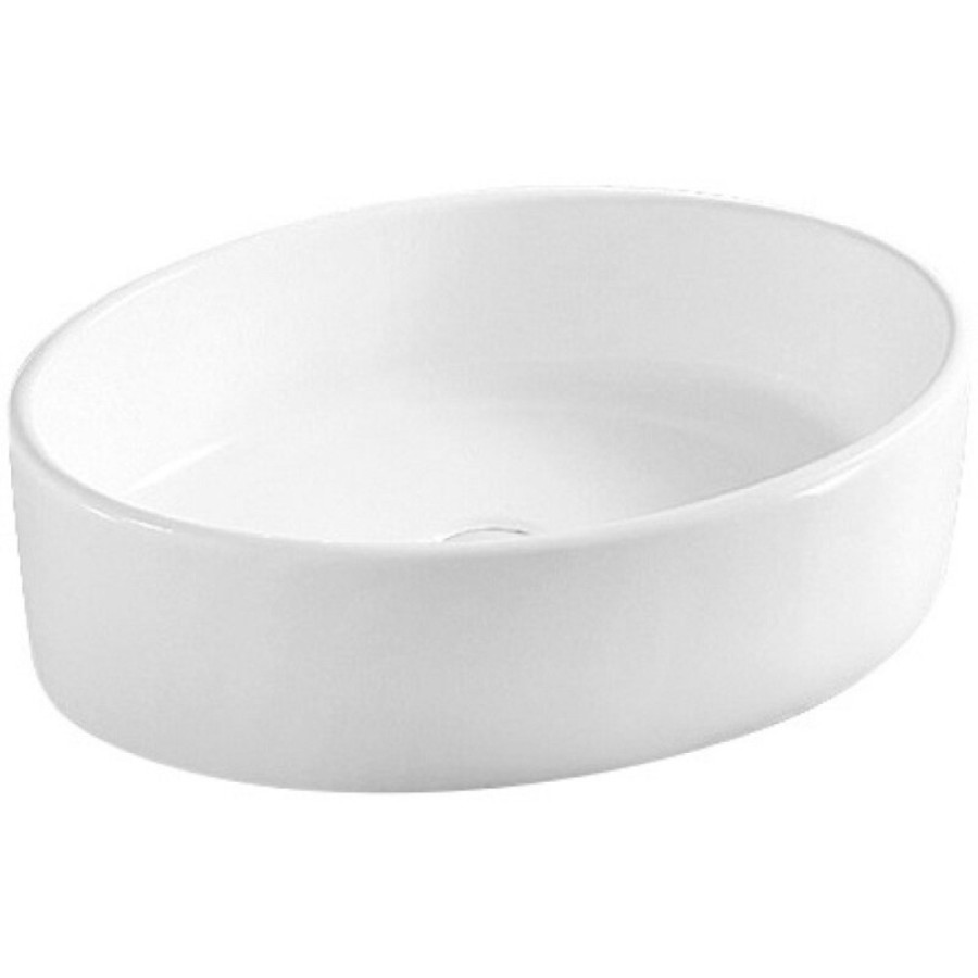 Раковина D&K Matrix DT1390316 50 х 36 см, накладная, цвет белый глянцевый