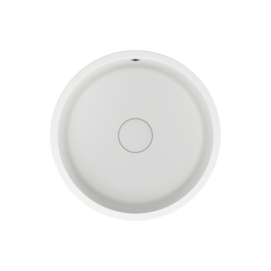 Раковина D&K Matrix DT1391816, 42 см, фарфор, цвет белый