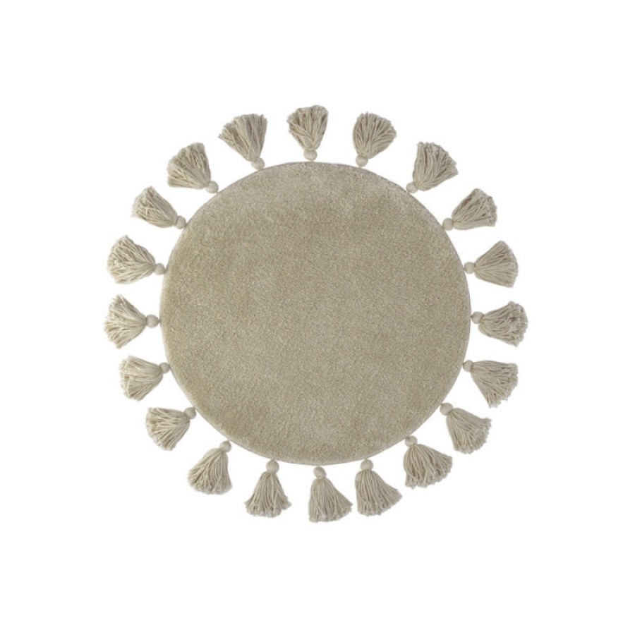 Коврик для ванной комнаты Iddis Decor DTR02P5i12, 55 см, полиэстер, бежевый