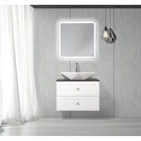 Тумба под раковину BelBagno Dublin DUBLIN-850-2C-SO-BL, 85 х 52 х 52 см, Bianco Lucido - белый