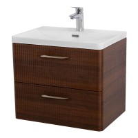 Тумба под раковину BelBagno Due-500-2C-SO-NOCE-P, 50 см, подвесная, Noce
