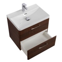 Тумба под раковину BelBagno Due-600-2C-SO-NOCE-P, 60 см, подвесная, Noce