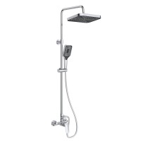 Комплект смесителей BelBagno DUE-DOCM/LVM-CRM, для ванны и душа, для раковины, хром