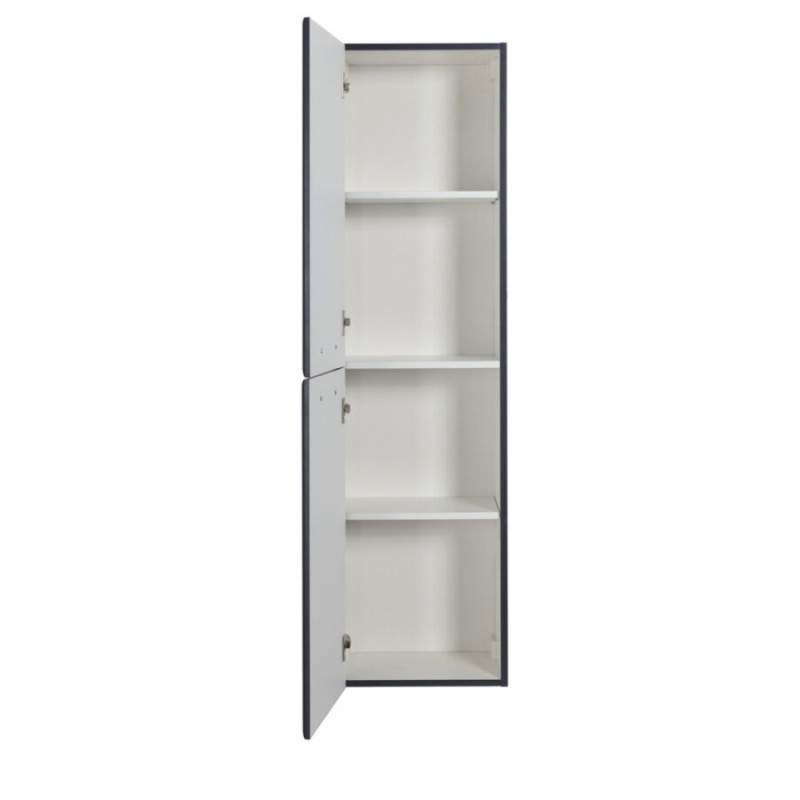 Пенал Cezares Duet-1500-2A-SC-BL, 40 см, подвесной, белый
