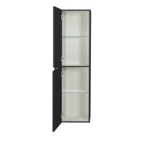 Пенал Cezares Duet-1500-2A-SC-GR-P, 40 см, подвесной, серый