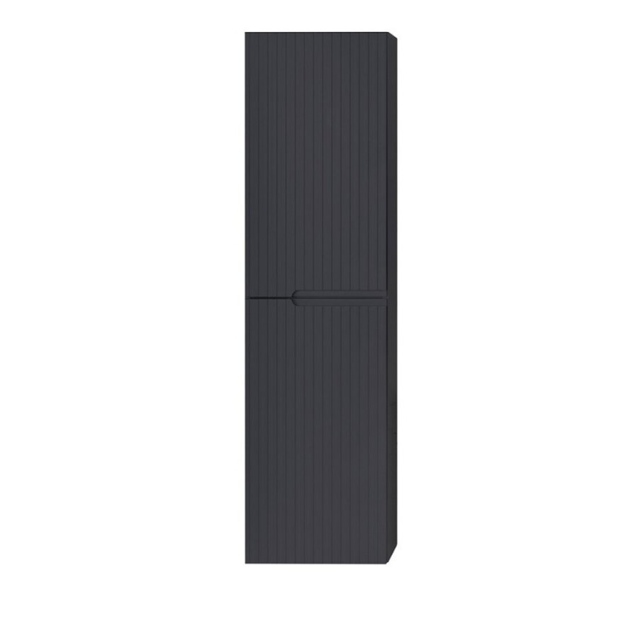 Пенал Cezares Duet-1500-2A-SC-GR-P, 40 см, подвесной, серый