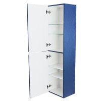Пенал Cezares Duet-1500-2A-SC-SPF-P, 40 см, подвесной, синий