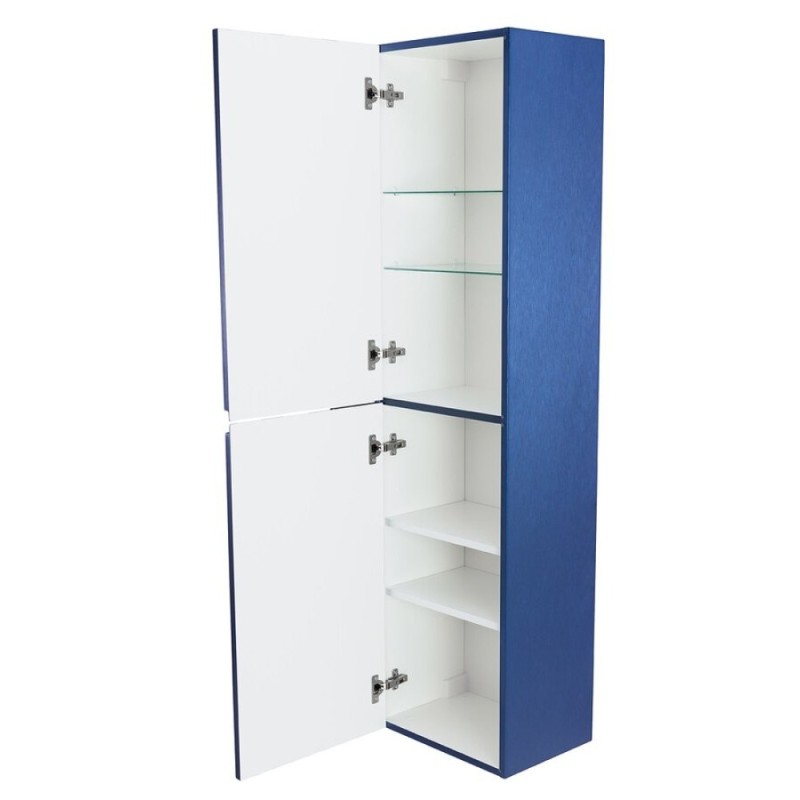 Пенал Cezares Duet-1500-2A-SC-SPF-P, 40 см, подвесной, синий