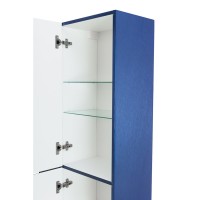 Пенал Cezares Duet-1500-2A-SC-SPF-P, 40 см, подвесной, синий