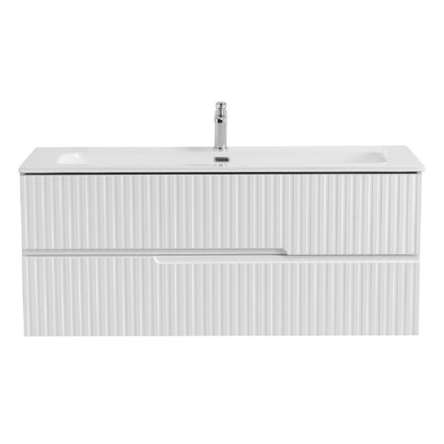 Тумба под раковину Cezares Duet-N-1200-2C-SO-BL, 120 см, подвесная, Bianco Lucido