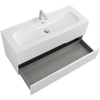 Тумба под раковину Cezares Duet-N-1200-2C-SO-BL, 120 см, подвесная, Bianco Lucido