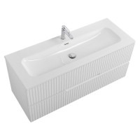 Тумба под раковину Cezares Duet-N-1200-2C-SO-FBS-P, 120 см, подвесная, ясень белый софт