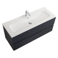 Тумба под раковину Cezares Duet-N-1200-2C-SO-GR-P, 120 см, подвесная, Grafito