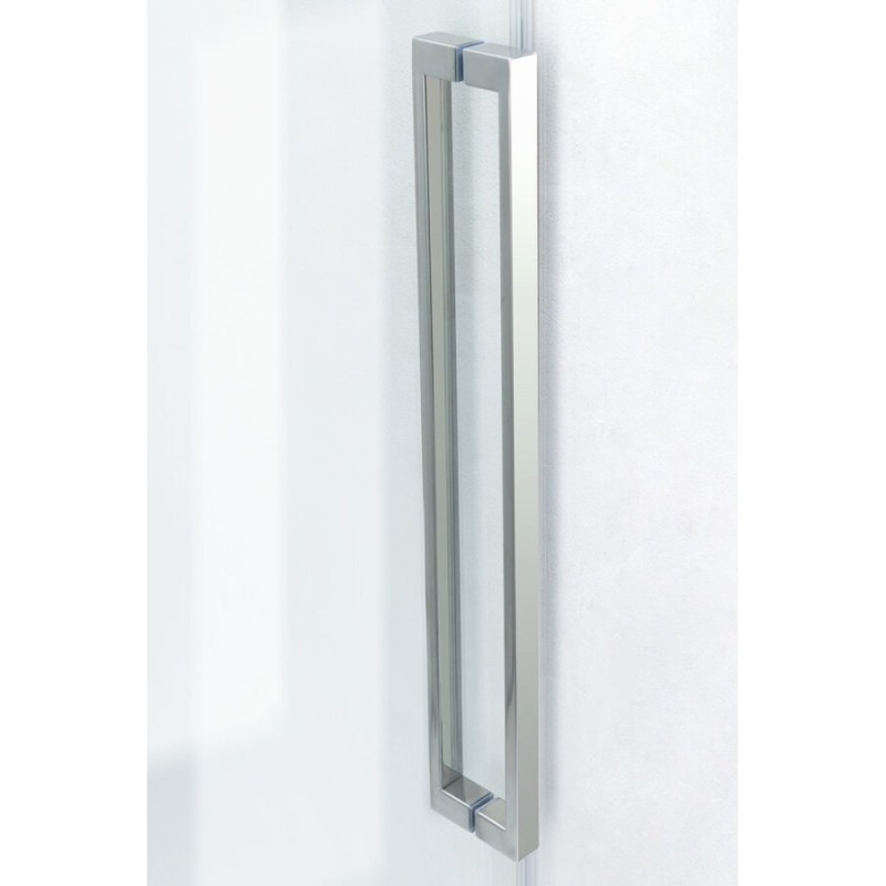 Душевой уголок Cezares Duet Soft-M-AH-1-130/100-C-Cr, 130 x 100 см, стекло прозрачное, профиль хром