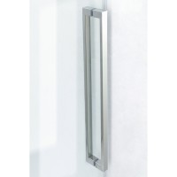Душевой уголок Cezares Duet Soft-M-AH-1-150/100-C-Cr, 150 x 100 см, стекло прозрачное, профиль хром