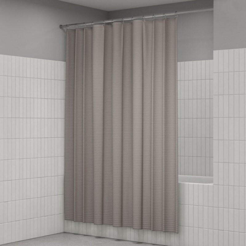 Штора для ванной Iddis Décor DW02P18i11, 180 х 200 см, полиэстер, бежевый
