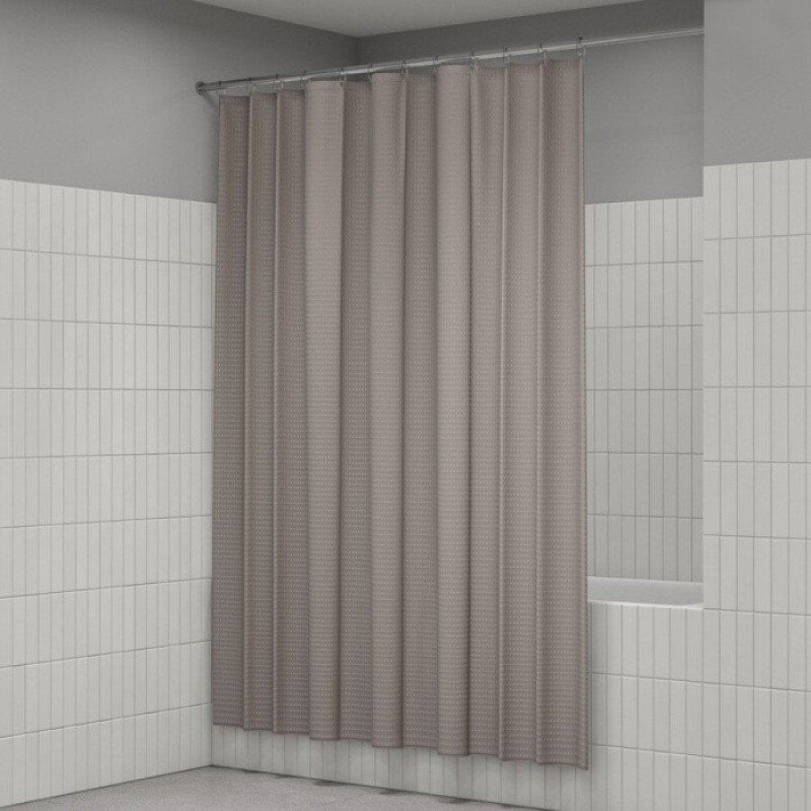 Штора для ванной Iddis Décor DW02P18i11, 180 х 200 см, полиэстер, бежевый
