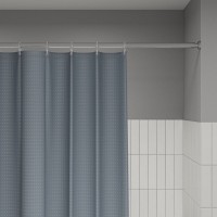 Штора для ванной Iddis Décor DW03P18i11, 180 х 200 см, полиэстер, серый