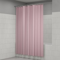 Штора для ванной Iddis Décor DW04P18i11, 180 х 200 см, полиэстер, розовый