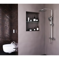 Душевая система Damixa Option DX218092000, термостатическая, хром