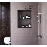 Душевая система Damixa Option DX218092000, термостатическая, хром