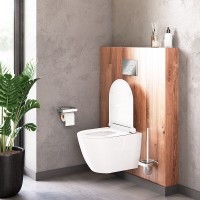 Подвесной унитаз Damixa Apollo, безободковый, крышка-сиденье микролифт, белый, DX22C1700SC