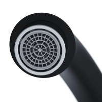 Полимерный смеситель для кухни Damixa Neptune DX408000300, черный матовый