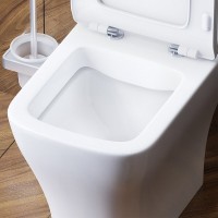Унитаз-компакт Damixa Titan DX78C8600SC, безободковый, с сиденьем микролифт, белый