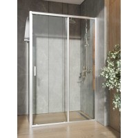 Душевой уголок Orange E23-12080TCR, 120 x 80 см, без поддона, стекло прозрачное, профиль хром