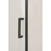 Душевой уголок Orange E23-12090TB, 120 x 90 см, без поддона, стекло прозрачное, профиль черный